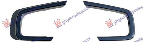 LAJSNA RESETKE PREDNJEG BRAN. HROM (SET) RENAULT KANGOO 2021-