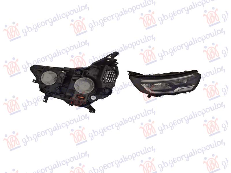 FAR (SA LED DNEVNIM SVETLOM) (H7/LED) (TYC) RENAULT KANGOO 2021-