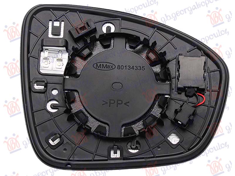 STAKLO RETROVIZORA SA GREJACEM (MRTAV UGAO) (KONVEKSNO) RENAULT MEGANE CONQUEST 2020- (LVA)