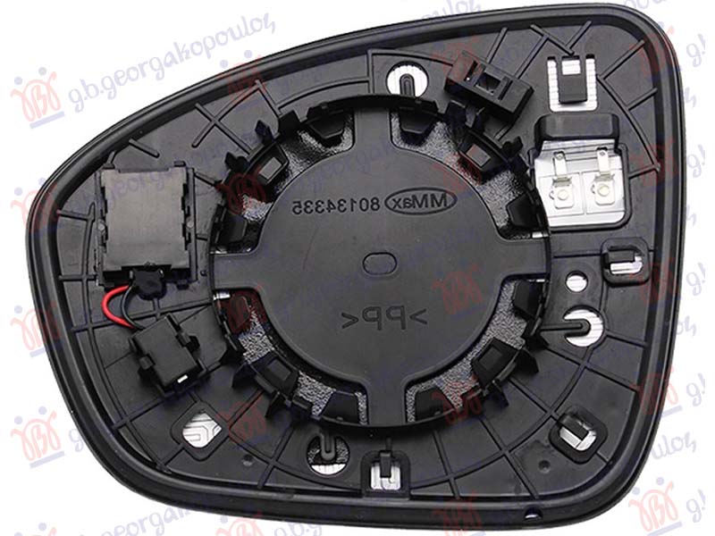 STAKLO RETROVIZORA SA GREJACEM (MRTAV UGAO) (ASFERICNO) RENAULT MEGANE CONQUEST 2020- (LVA)