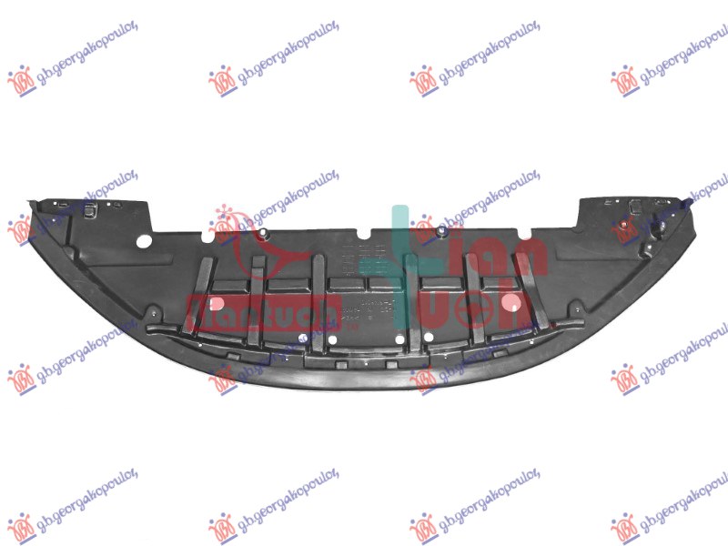 ZASTITA MOTORA ISPOD BRANIKA PLASTICNA RENAULT ZOE 2012-2019 (BFM)