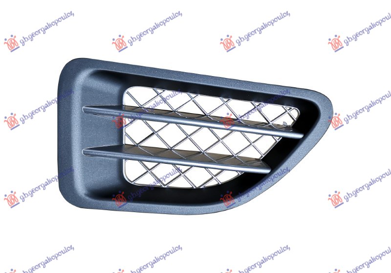RESETKA PREDNJEG BLATOBRANA PM (SA SREBRNOM LAJSNOM) (OTVORENA) -10 LAND ROVER RANGE ROVER SPORT  2005-2013 (L320)