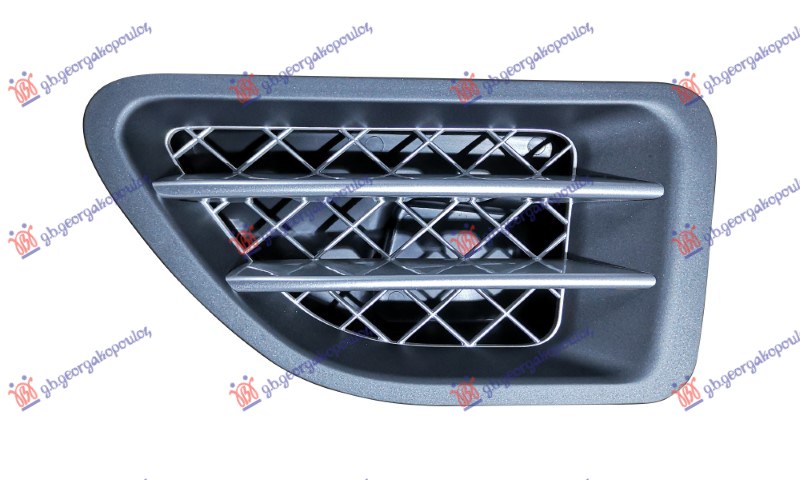 RESETKA PREDNJEG BLATOBRANA PM (SA SREBRNOM LAJSNOM) (OTVORENA) -10 LAND ROVER RANGE ROVER SPORT  2005-2013 (L320)