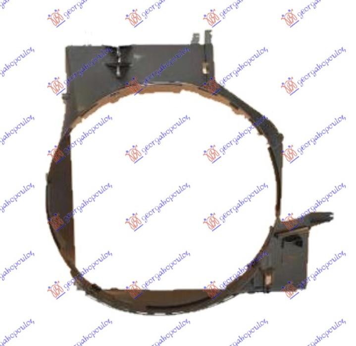 NOSAC VENTILATORA 5.0cc SUPERCHARGED 09- LAND ROVER RANGE ROVER  2002-2012 (L322)
