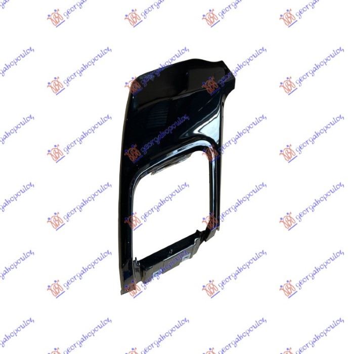 OKVIR IZDUVNE CEVI AUSPUHA CRNI PLASTICNI (DYNAMIC) LAND ROVER RANGE ROVER EVOQUE  2011-2015 (L538)