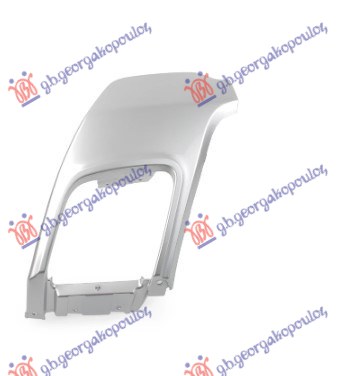 LAJSNA IZDUVNE CEVI AUSPUHA SREBRNA (DYNAMIC) LAND ROVER RANGE ROVER EVOQUE  2011-2015 (L538)