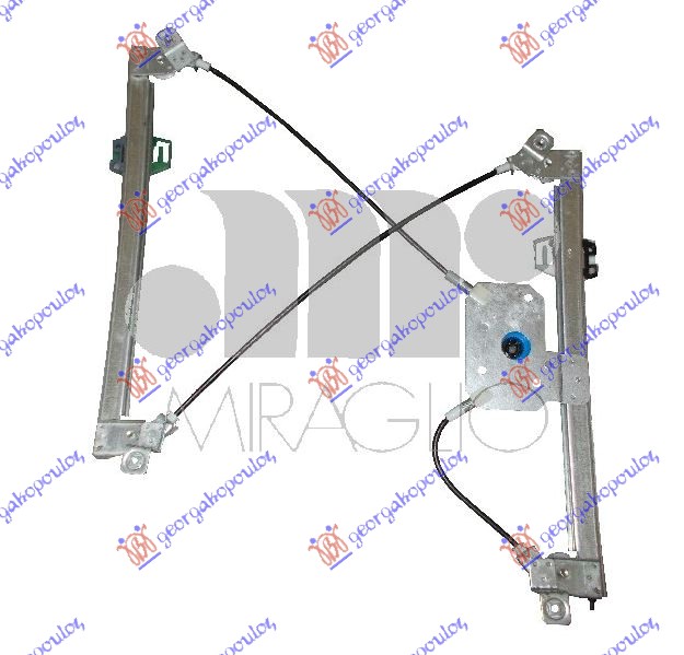 PODIZAC PREDNJEG PROZORA ELEKTRICNI (BEZ MOTORA) 5 VRATA (A KVALITET) LAND ROVER RANGE ROVER EVOQUE  2011-2015 (L538)
