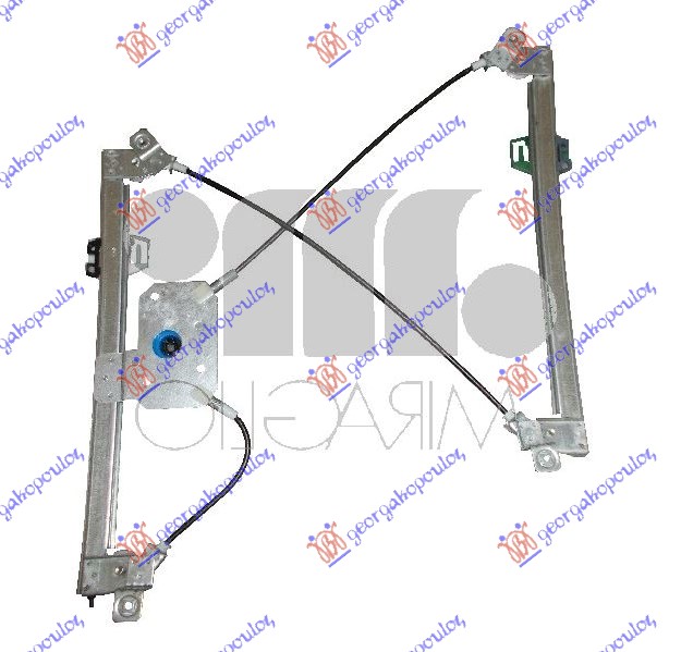 PODIZAC PREDNJEG PROZORA ELEKTRICNI (BEZ MOTORA) 5 VRATA (A KVALITET) LAND ROVER RANGE ROVER EVOQUE  2011-2015 (L538)
