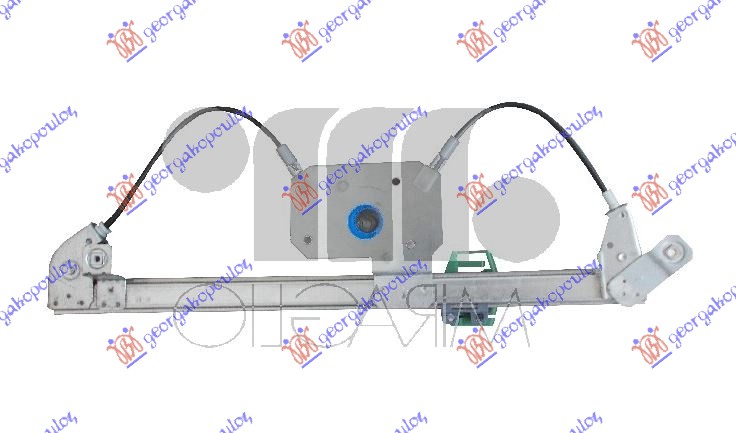 PODIZAC ZADNJEG PROZORA ELEKTRICNI (BEZ MOTORA) (A KVALITET) LAND ROVER RANGE ROVER EVOQUE  2011-2015 (L538)