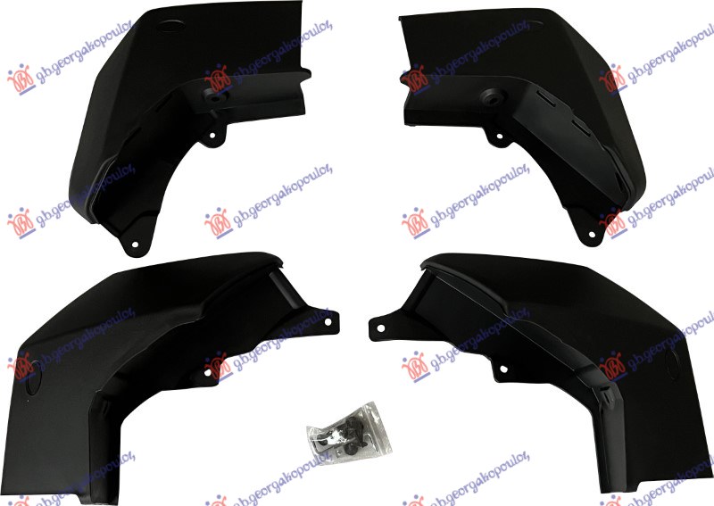 ZASTITA OD BLATA (ZAVESICA) PREDNJA/ZADNJA -09 (4 KOM) LAND ROVER DISCOVERY  2005-2014 (L319)