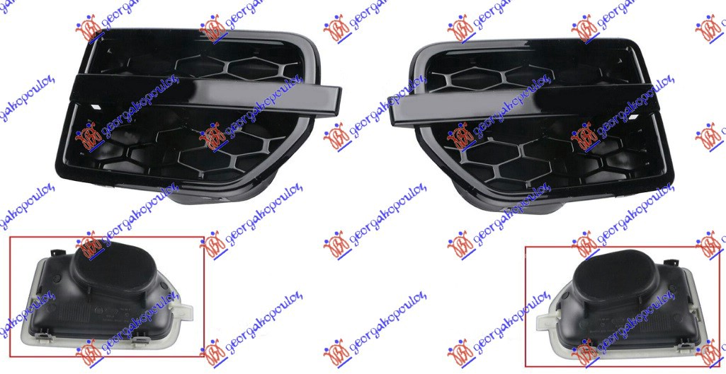 USMERIVAC VAZDUHA PREDNJEG BLATOBRANA 2009- (SET) LAND ROVER DISCOVERY  2005-2014 (L319)