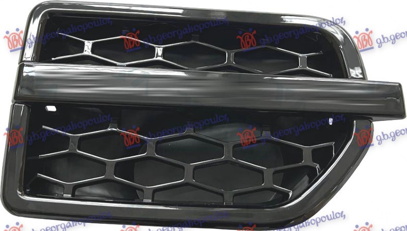 LAJSNA PREDNJEG BLATOBRANA CRNA LAND ROVER DISCOVERY  2005-2014 (L319)
