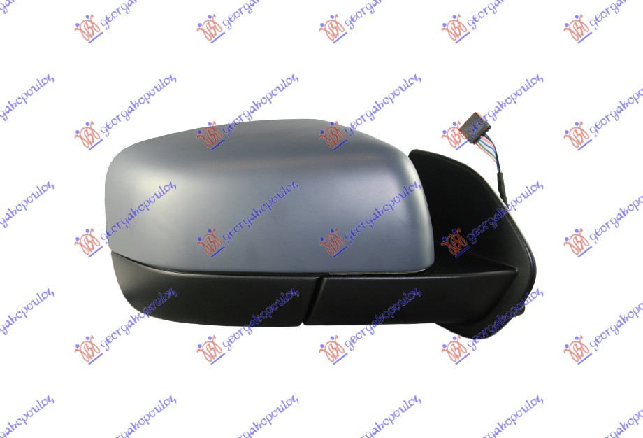 RETROVIZOR ELEKTRICNI SA GREJACEM PM (ELEKTRO-SKLOPIV) (6 PIN) 2009- (A KVALITET) (KONVEKSNO STAKLO) LAND ROVER DISCOVERY  2005-2014 (L319)
