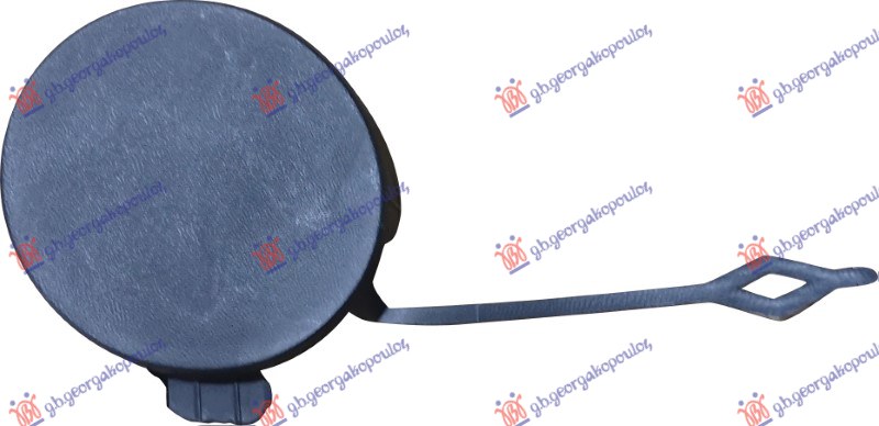 POKLOPAC KUKE ZADNJEG BRANIKA CRNI LAND ROVER DISCOVERY SPORT  2014-2019 (L550)
