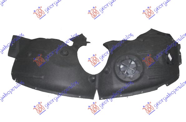 POTKRILO PLASTICNO MINI PACEMAN 2013-2016 (R61)