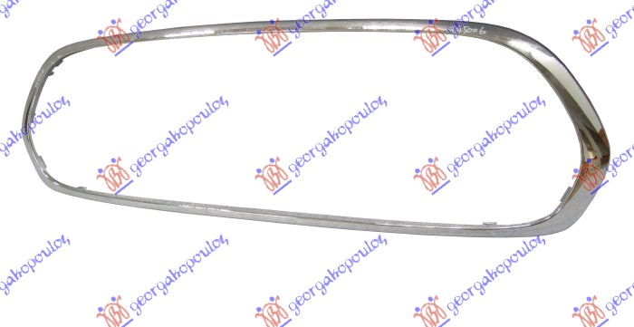 OKVIR PVC MASKE HROM MINI CABRIO 2015-2021 (F57)