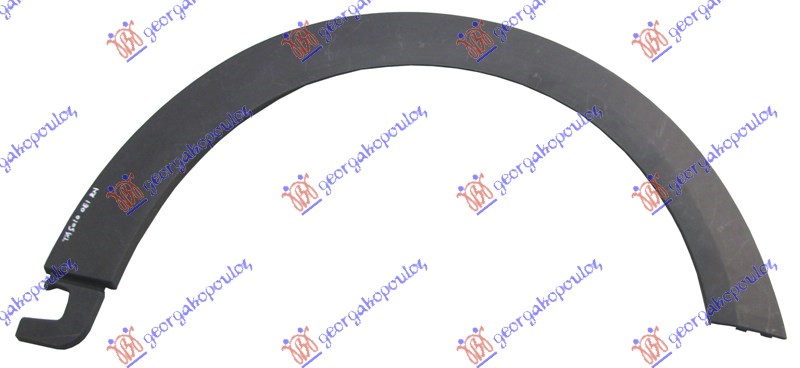 RUB PLASTICNI PREDNJEG BLATOBRANA (SA/BEZ PDC) MINI CABRIO 2015-2021 (F57)