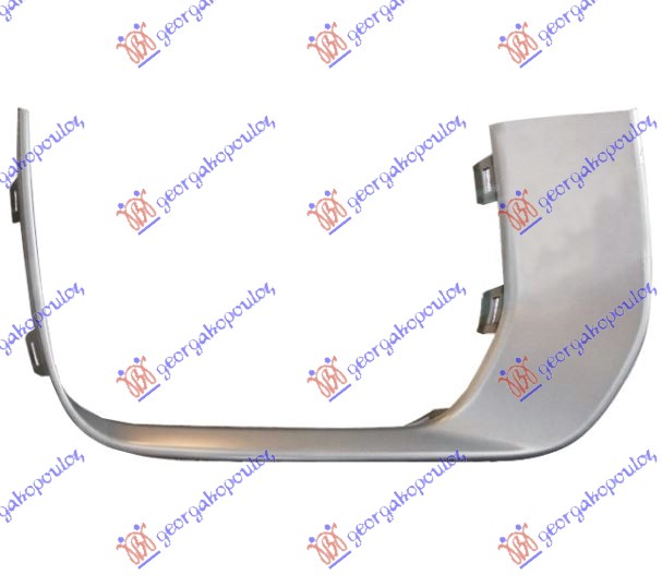 OKVIR RESETKE PREDNJEG BRANIKA SREBRNI LAND ROVER RANGE ROVER EVOQUE  2015-2019 (L538)