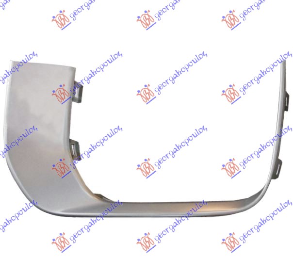 OKVIR RESETKE PREDNJEG BRANIKA SREBRNI LAND ROVER RANGE ROVER EVOQUE  2015-2019 (L538)