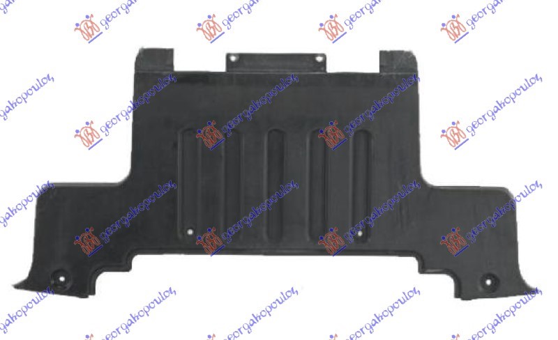 ZASTITA MOTORA ISPOD BRANIKA ZADNJA PLASTICNA LAND ROVER RANGE ROVER  2012-2019 (L405)