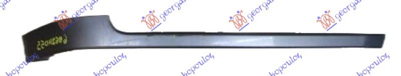 LAJSNA ZADNJEG BRANIKA BOCNA SREBRNA LAND ROVER RANGE ROVER  2012-2019 (L405)