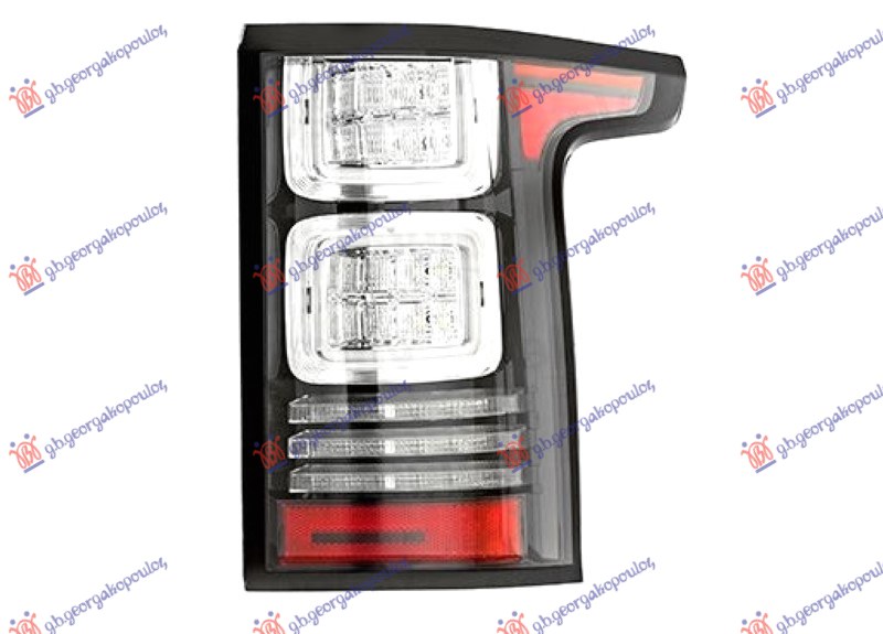 STOP LAMPA CRNA CELA LED (VALEO) LAND ROVER RANGE ROVER  2012-2019 (L405)