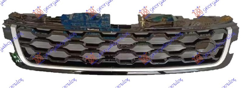 PVC MASKA CRNA (SREBRNI OKVIR) R-DYNAMIC LAND ROVER RANGE ROVER EVOQUE 2019- (L551)
