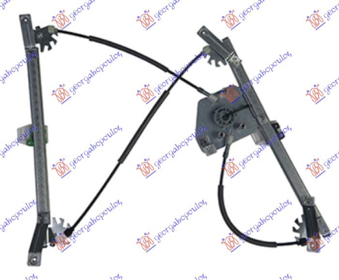 PODIZAC PREDNJEG PROZORA ELEKTRICNI (BEZ MOTORA) (A KVALITET) LAND ROVER RANGE ROVER EVOQUE 2019- (L551)