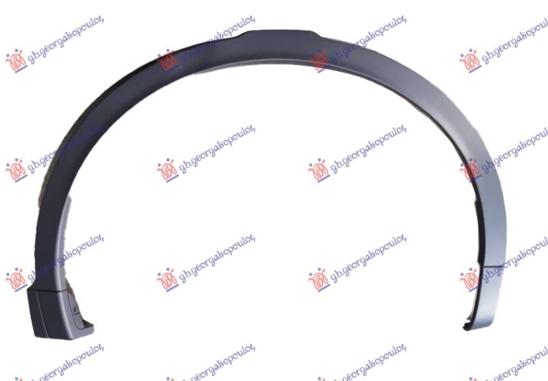 RUB PLASTICNI PREDNJEG BLATOBRANA PM LAND ROVER DISCOVERY SPORT 2019- (L550)