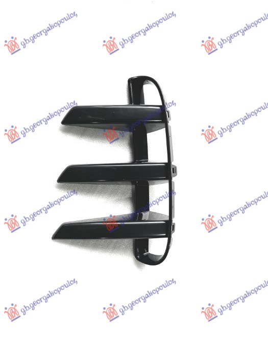 RESETKA PREDNJEG BRANIKA CRNA LAND ROVER DISCOVERY 5 2021- (L462)