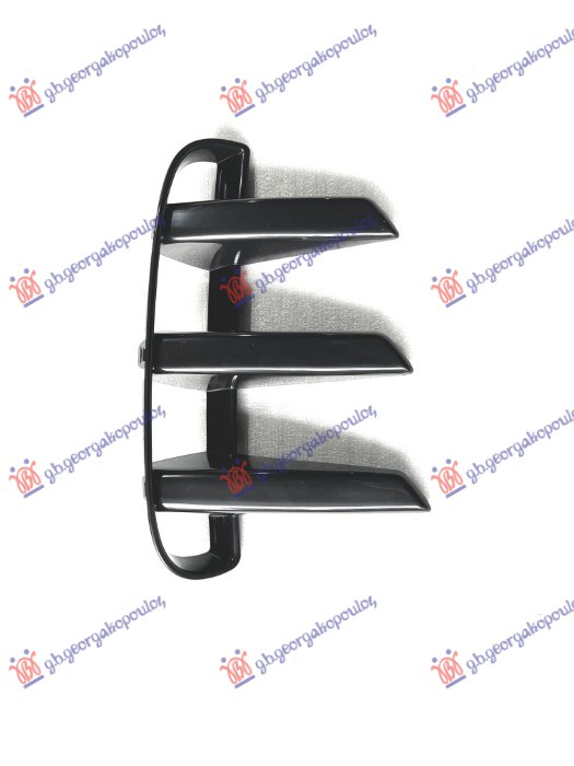 RESETKA PREDNJEG BRANIKA CRNA LAND ROVER DISCOVERY 5 2021- (L462)