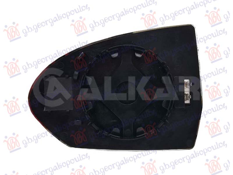 STAKLO RETROVIZORA SA GREJACEM (2 PIN) (KONVEKSNO STAKLO) MG 4 2022- (EH32)