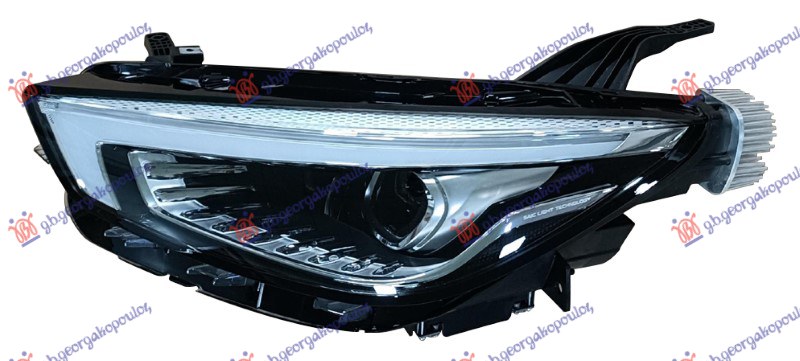 FAR ELEKTRICNI LED HROM MG ZS 2021-2024 (AZS1)