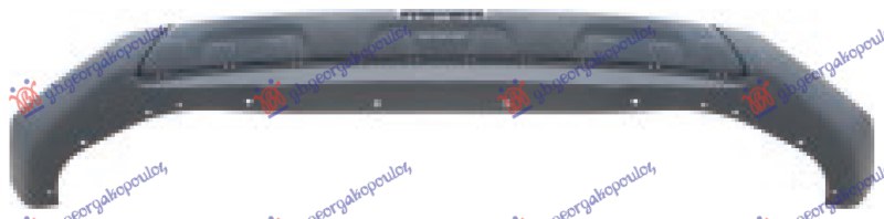 SPOJLER PREDNJEG BRANIKA MG ZS 2021-2024 (AZS1)