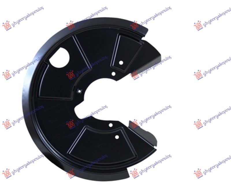 ZASTITA ZADNJEG KOCIONOG DISKA (DEBLJINA ZASTITE 1.0mm) (ABS) LAND ROVER DISCOVERY  1993-2002 (L318)