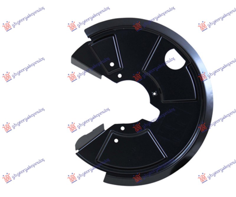 ZASTITA ZADNJEG KOCIONOG DISKA (DEBLJINA ZASTITE 1.0mm) (ABS) LAND ROVER DISCOVERY  1993-2002 (L318)