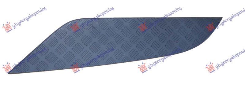 LAJSNA HAUBE CRNA LAND ROVER DEFENDER 2019- (L663)