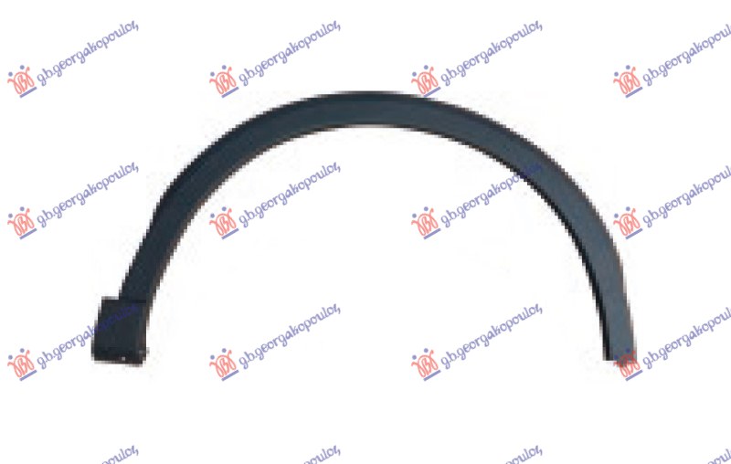 RUB PLASTICNI PREDNJEG BLATOBRANA MG HS 2021-2024 (AS23)
