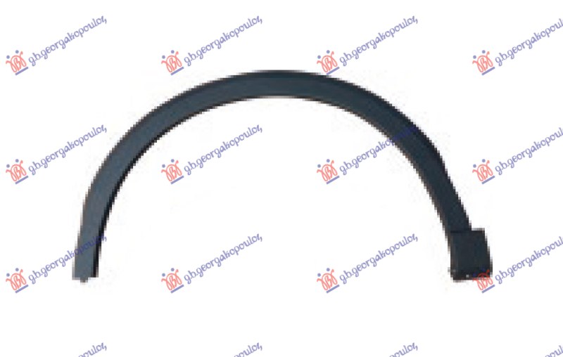 RUB PLASTICNI PREDNJEG BLATOBRANA MG HS 2021-2024 (AS23)