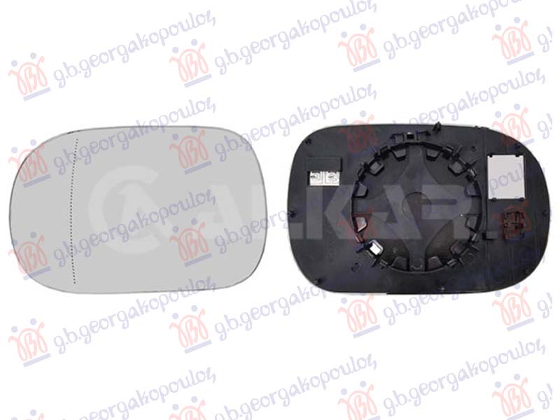 STAKLO RETROVIZORA (ASFERICNO) (2 PIN) MINI COOPER 5D 2024- (F66/F65)