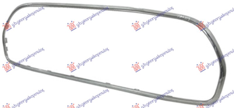 OKVIR PVC MASKE HROM MINI COOPER 2021-2024 (F55/F56)