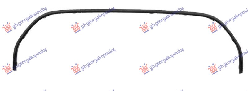 OKVIR PVC MASKE GORNJI CRNI MINI COOPER 2021-2024 (F55/F56)