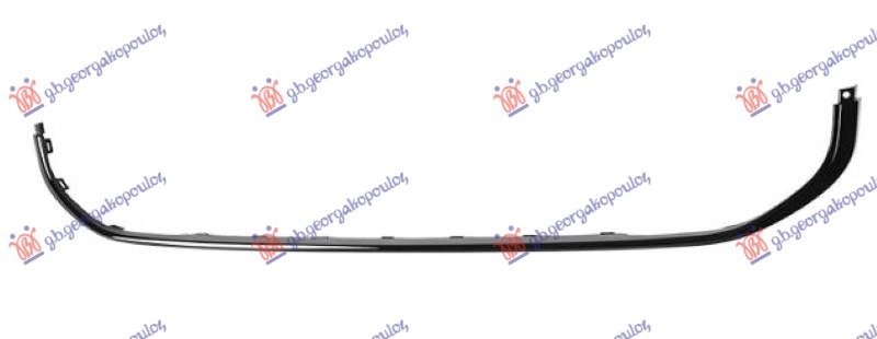 OKVIR PVC MASKE DONJI CRNI MINI COOPER 2021-2024 (F55/F56)