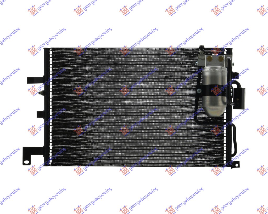 HLADNJAK KLIME BENZIN/DIZEL (505x348x16) SAAB 9.3 1998-2002 (YS3D)