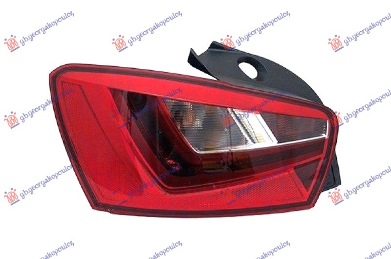 STOP LAMPA LED (CRNO KUCISTE) 5 VRATA (MARELLI) SEAT IBIZA 2015-2017 (6J5/6P1)