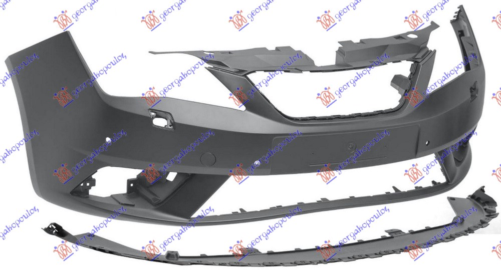 PREDNJI BRANIK PM (4 PDC SENZORA) (PRSKALICE) SEAT IBIZA 2015-2017 (6J5/6P1)