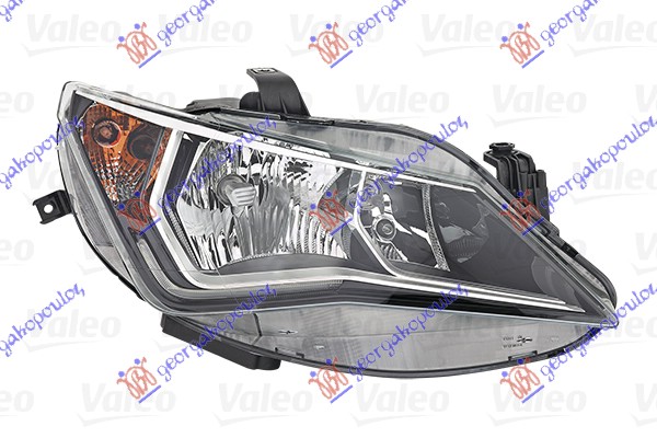 FAR ELEKTRICNI (DUPLO SOCIVO) SA LED DNEVNIM SVETLOM (VALEO) SEAT IBIZA 2015-2017 (6J5/6P1)