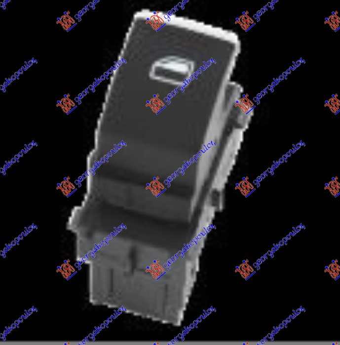 PREKIDAC U PREDNJIM/ZADNJIM VRATIMA CRNI/HROM (4 PIN) AUDI A1 2018- (GBA/GBH)
