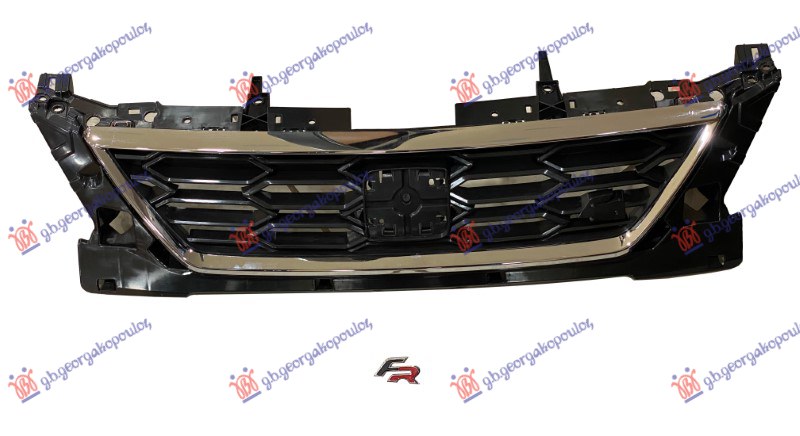 PVC MASKA CRNA KOMPLET (HROM OKVIR) (FR) SEAT LEON 2017-2020 (5F1)
