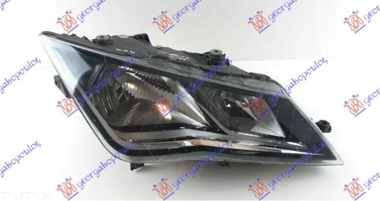 FAR ELEKTRICNI (H7/H7) SA LED DNEVNIM SVETLOM (SA MOTOROM) (DEPO) SEAT LEON 2017-2020 (5F1)
